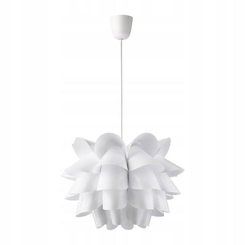 Ikea závěsná lampa Knappa bílá 46 cm
