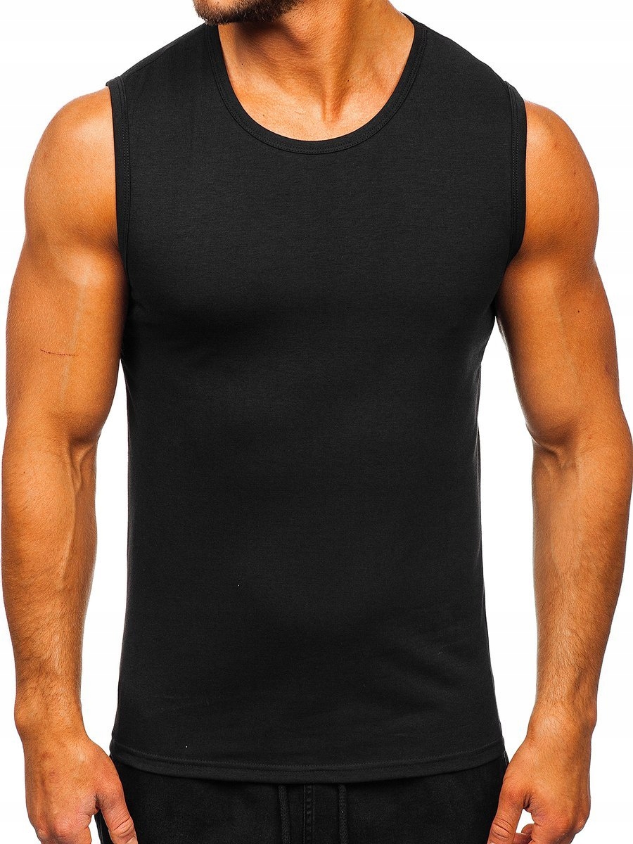 

Koszulka Tank Top Męska Czarna 99001 DENLEY_2XL