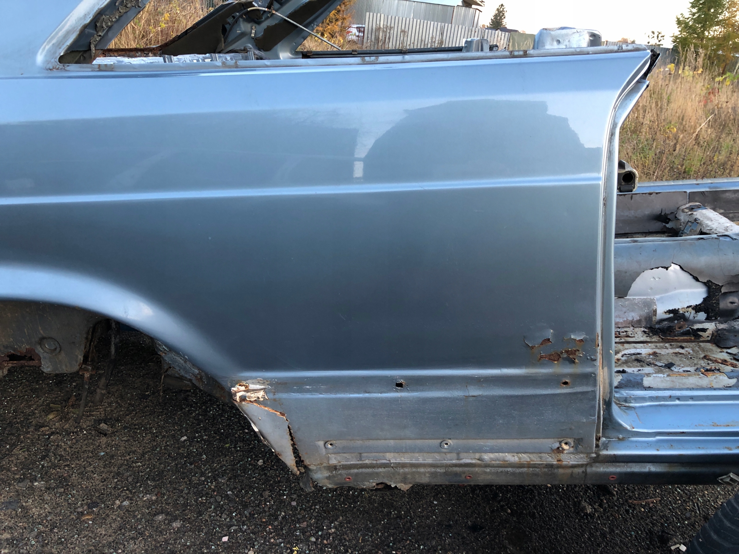 MERCEDES W126 Купе ремень задний крыло правый левый зад порог