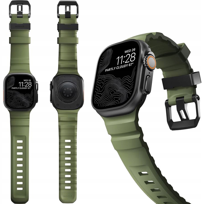 Športový remienok Nomad pre Apple Watch 10/9/8/7/SE/6/5/4 49/46/45/44 mm, náramok