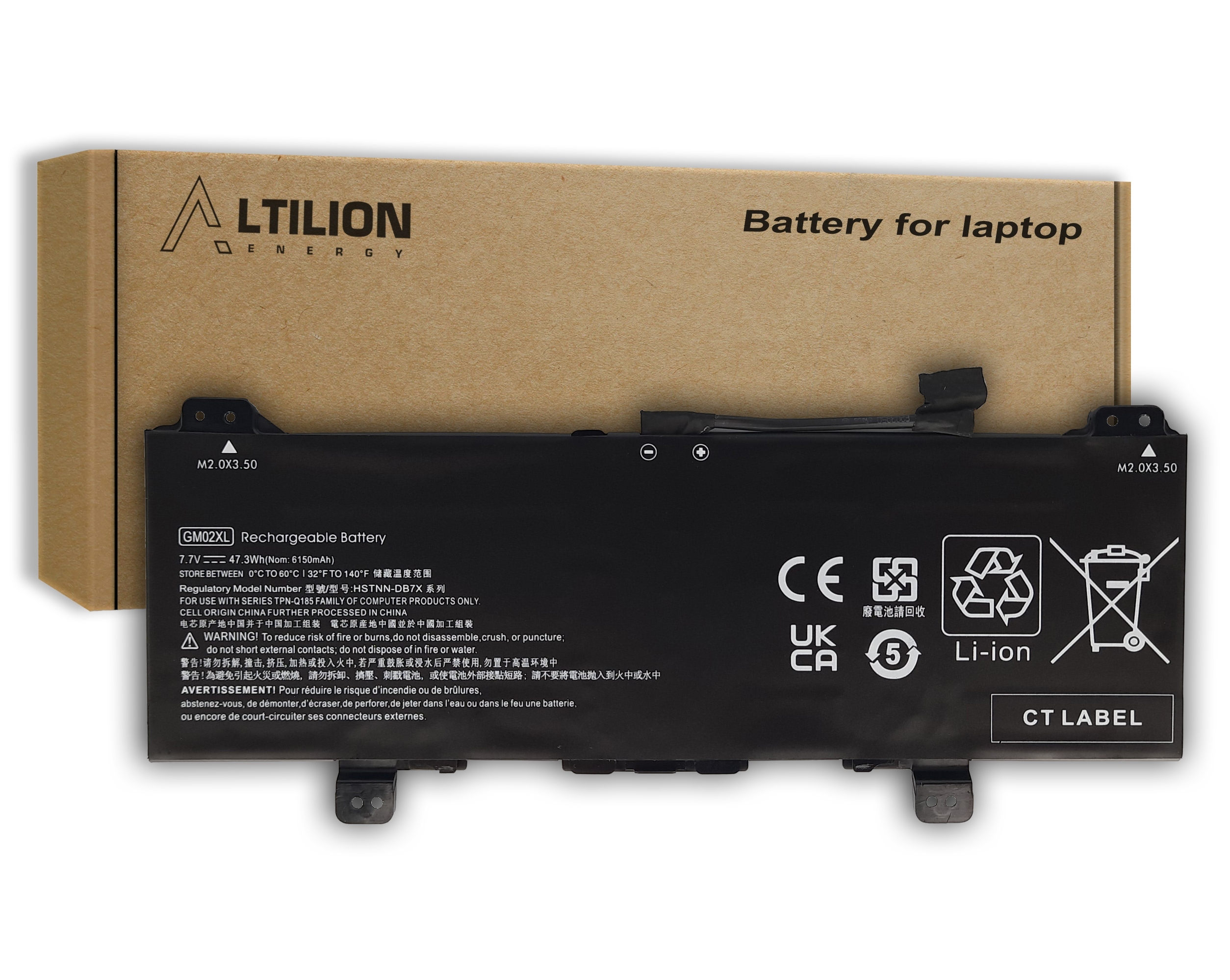 Baterie Altilion Energy GM02XL kompatibilní s Hp