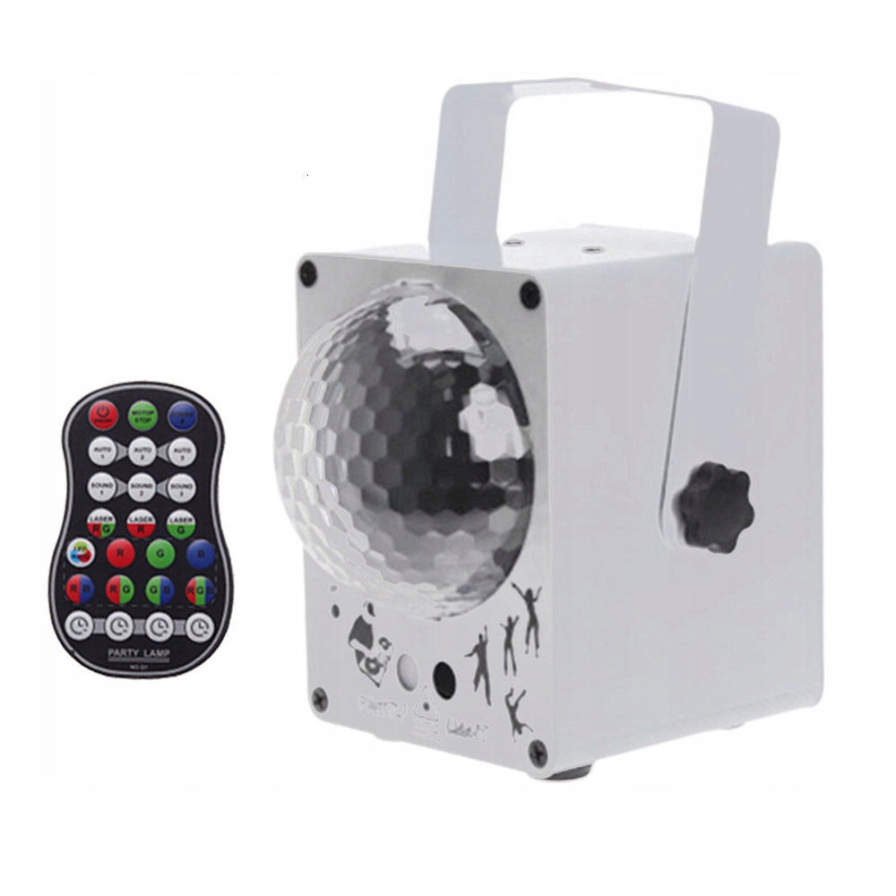 LASEROWY PROJEKTOR DYSKOTEKOWY RGB LED