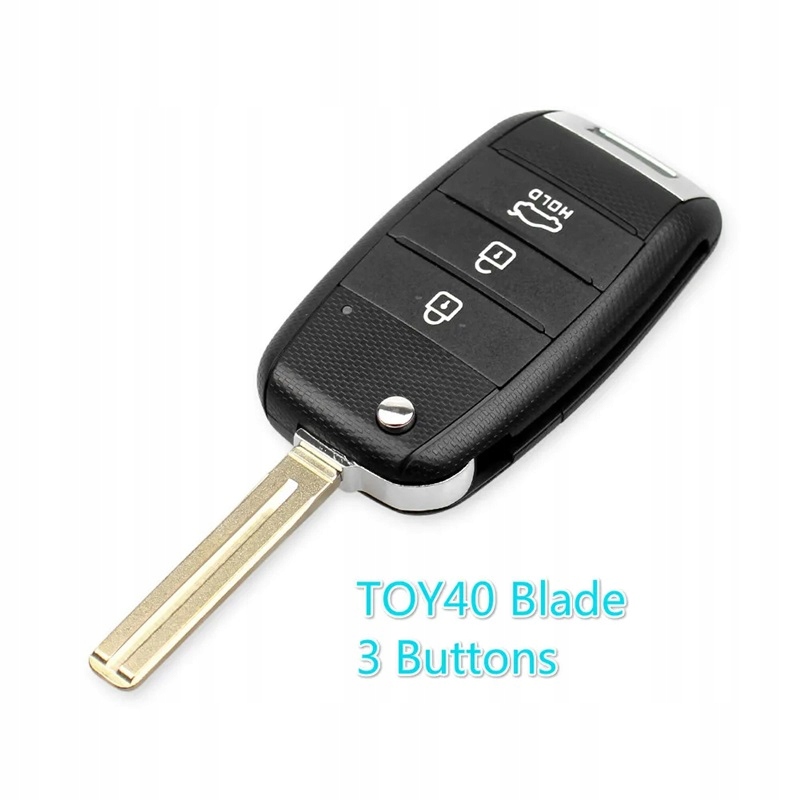 For Kia KIA K2 K3 K5 Carens Cerato Car Remote Key Shell Case Flip Folding
