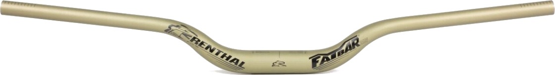 Volant Renthal Fatbar V3 35 x 820 mm High Rise 50 mm Alu Gold Dh Enduro