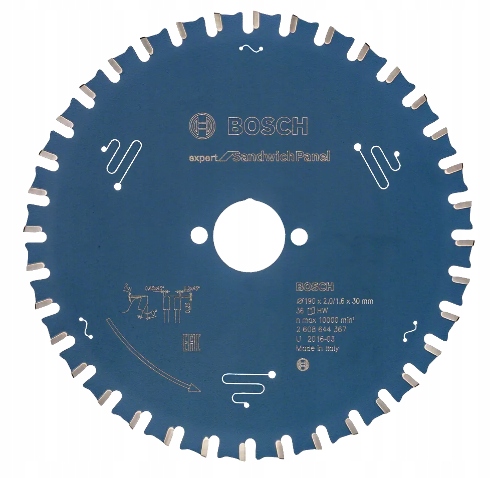 Bosch tarcza piła do płyty warstwowej 190x30mm 36z