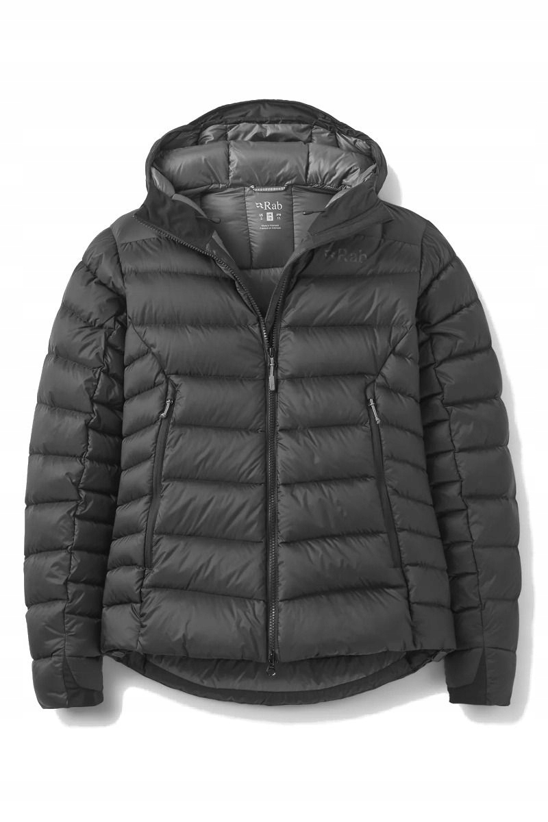 Rab Dámská péřová bunda Electron Pro Hoody Women černá 14_L
