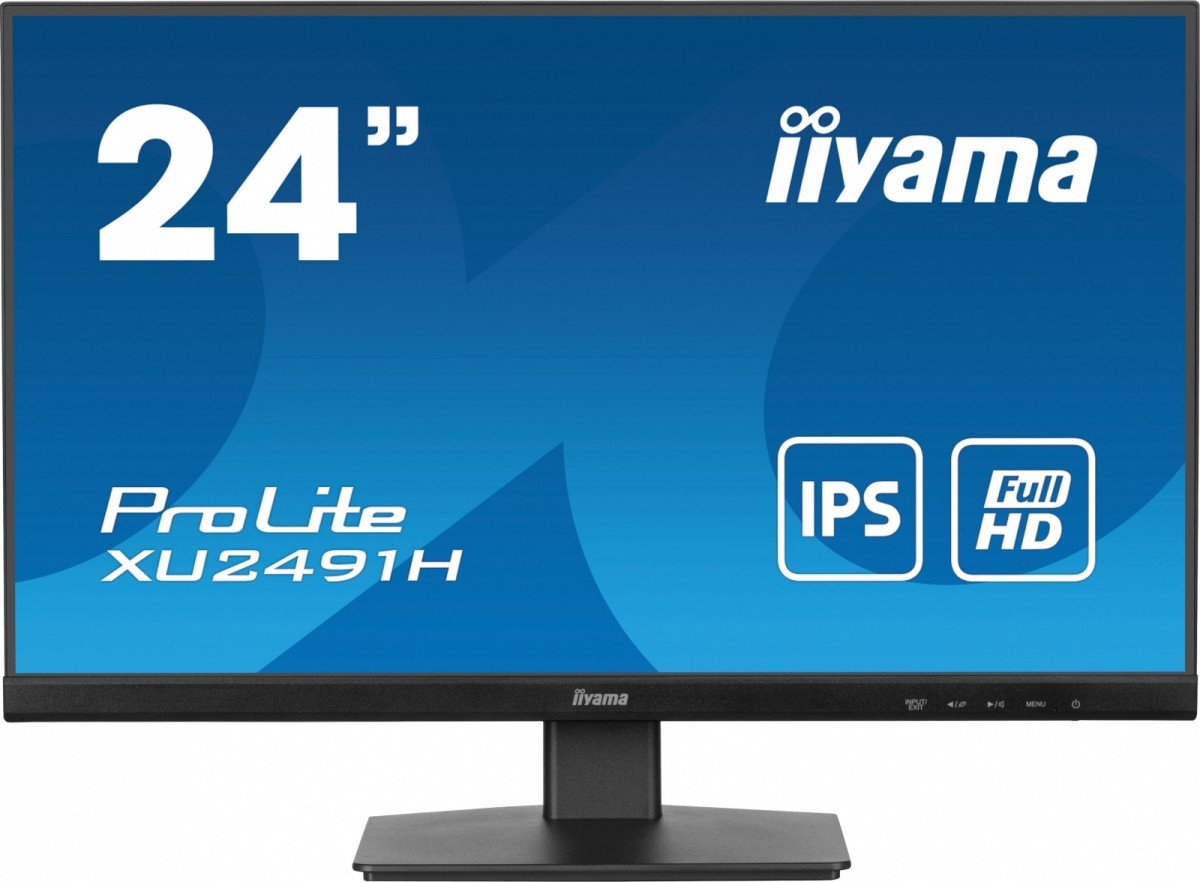 Iiyama Monitor 24 palců XU2491H-B1 Ips, Hdmi, Dp, 0,5 ms, 300 cd
