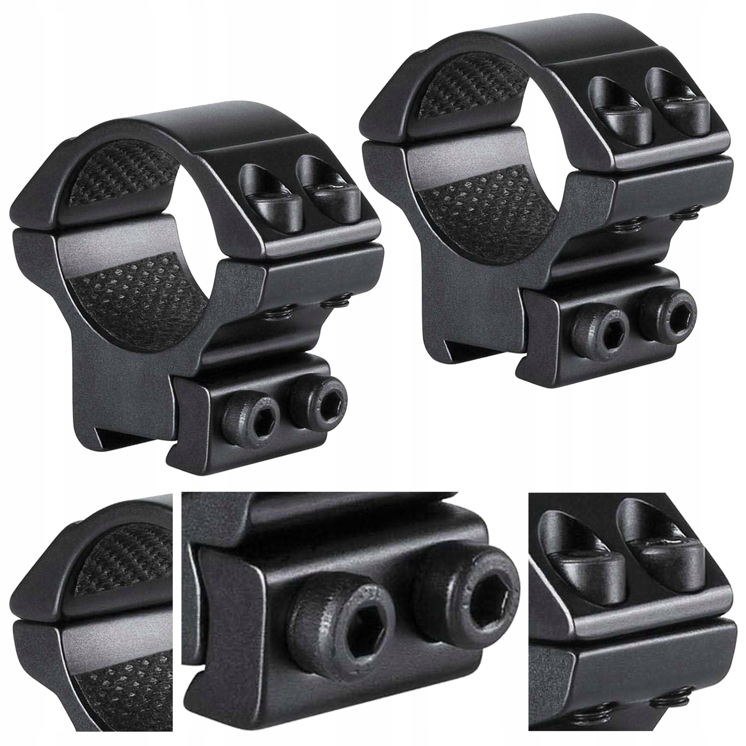 Hawke Montaż Lunety Match Niski 1" Szyna 11 mm Dovetail