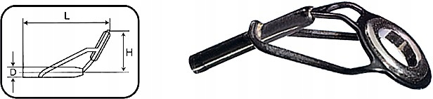 Przelotka Szczytowa Nr 8 2.4MM Jaxon OK-70824