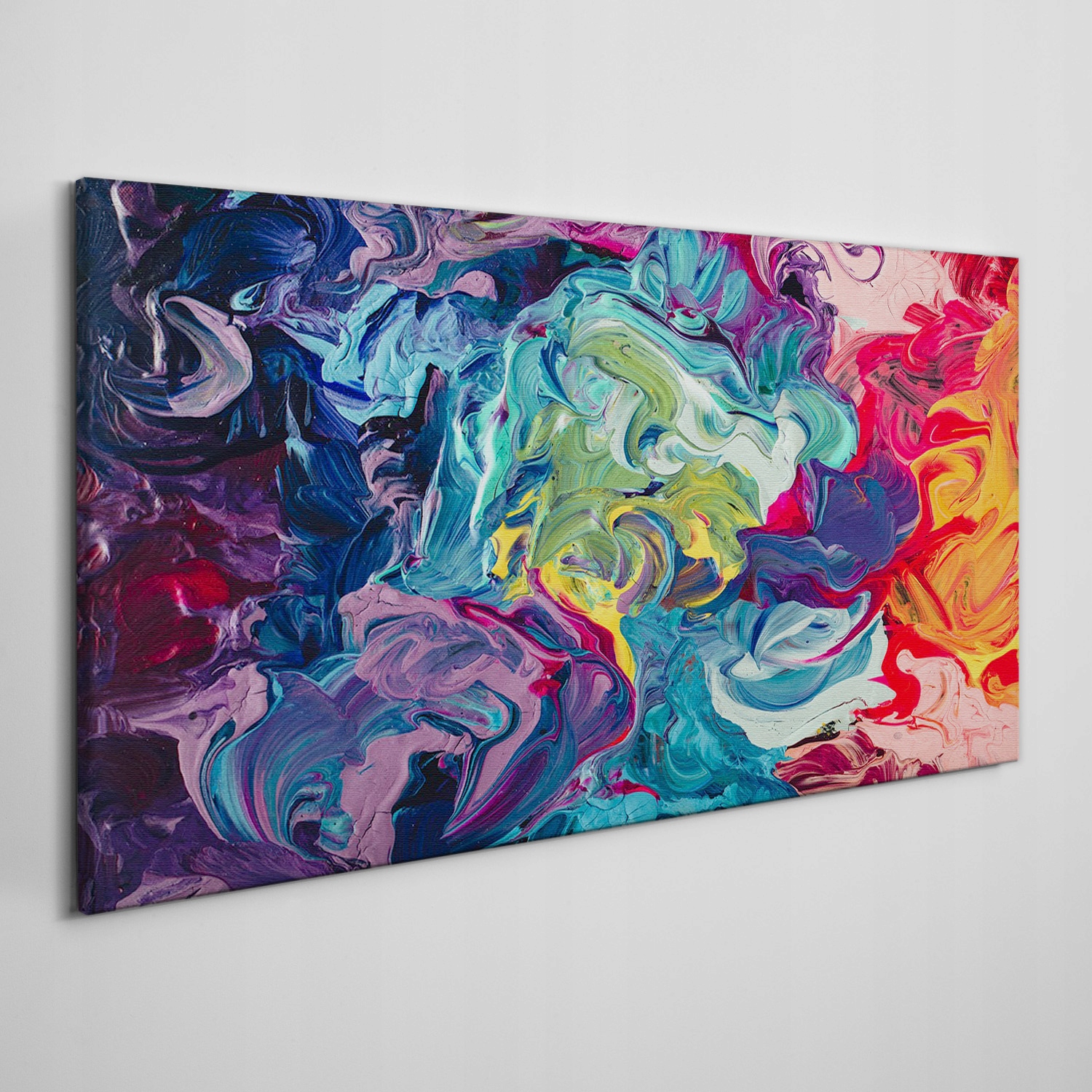 

Płótno obraz na ścianę Wielobarwne farby 120x60 cm
