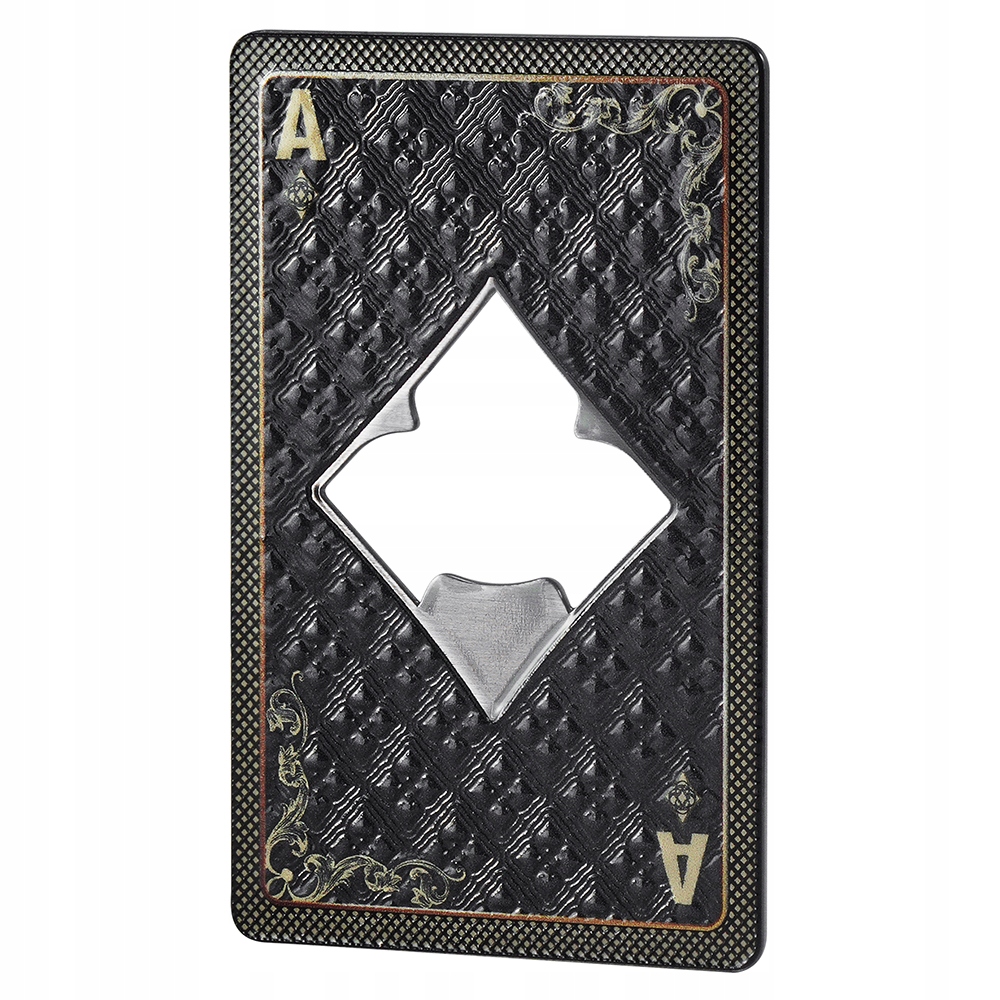 

Otwieracz Do Butelek Piwa Metalowy Karta Karo