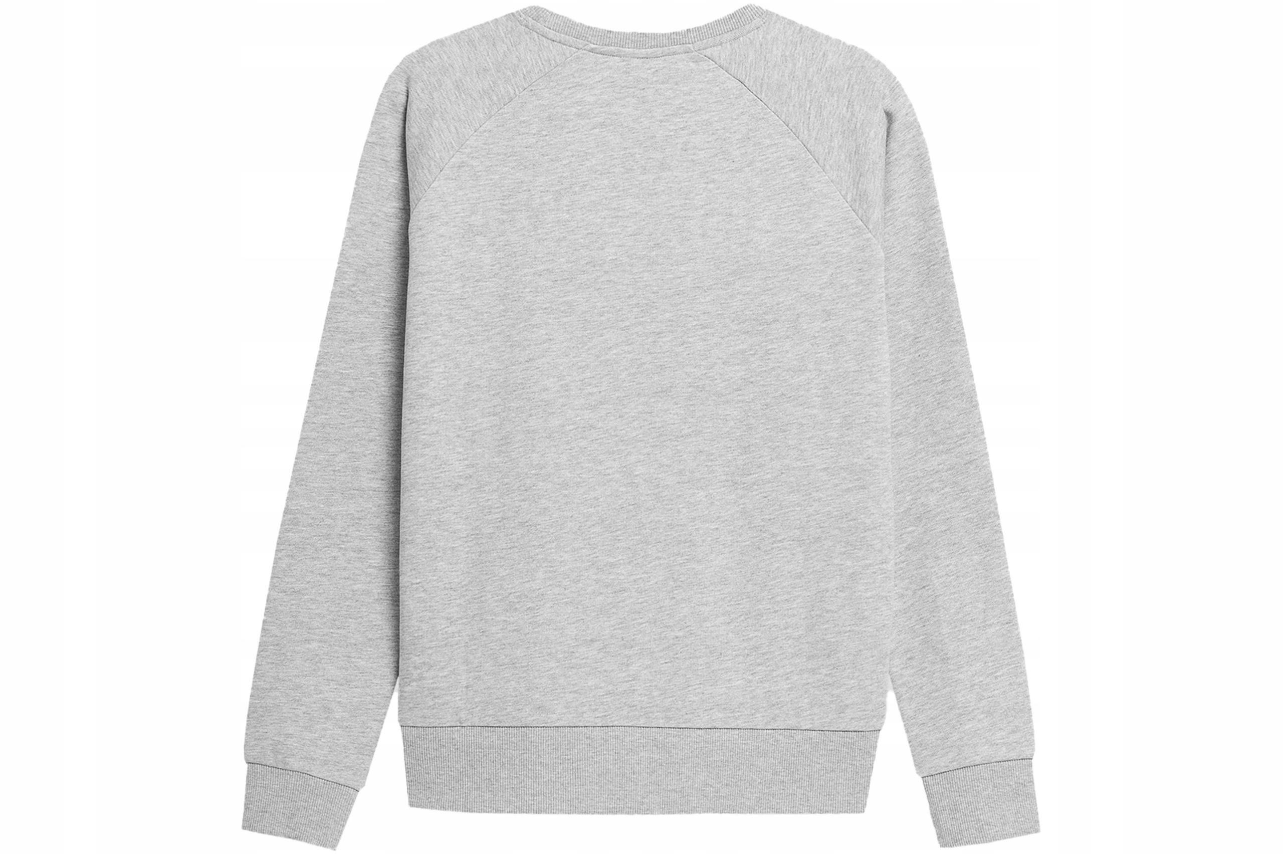 BLUZA 4F DAMSKA 4FSS23TSWSF370 SZARA Materiał dominujący bawełna