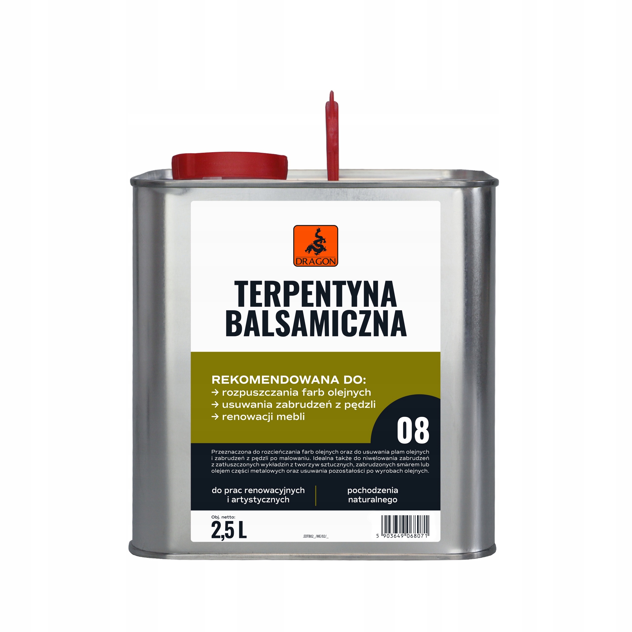 Dragon Balzamikový terpentýn 2,5 l