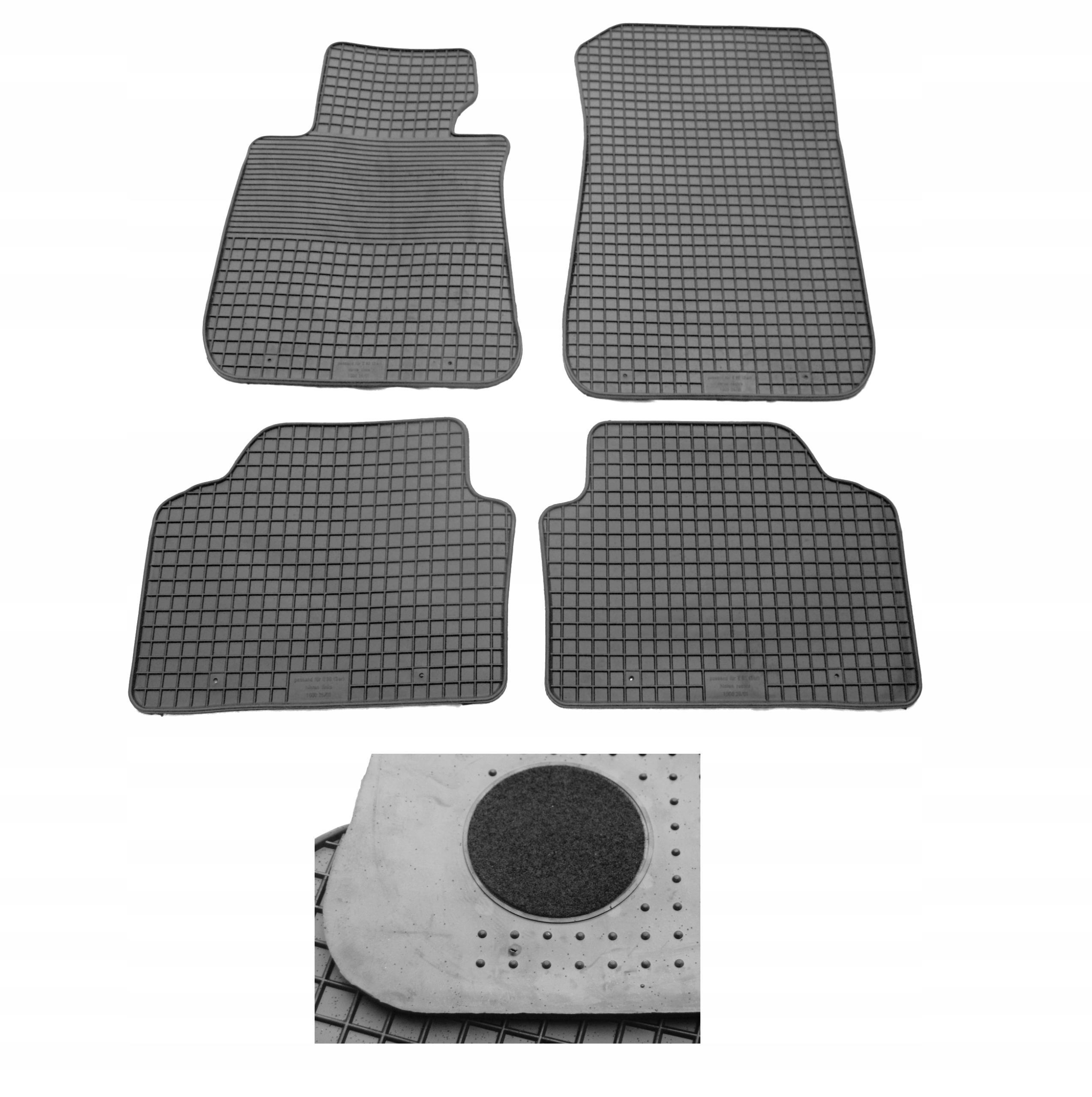 Bmw 3 E90 E91 2005-2011 Sedan Kombi Dywaniki gumowe Doma Gumarny Zubri
