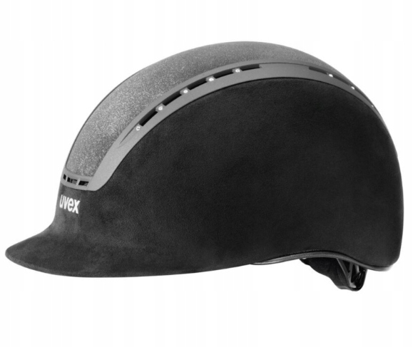 Kask Jeździecki Uvex Suxxeed Glamour Czarny S (55-56)