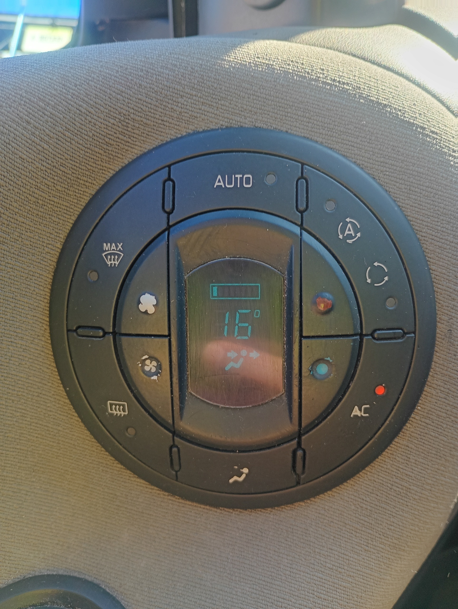 Panel switch air conditioning devices heating right Renault Espace IV 4 03-12