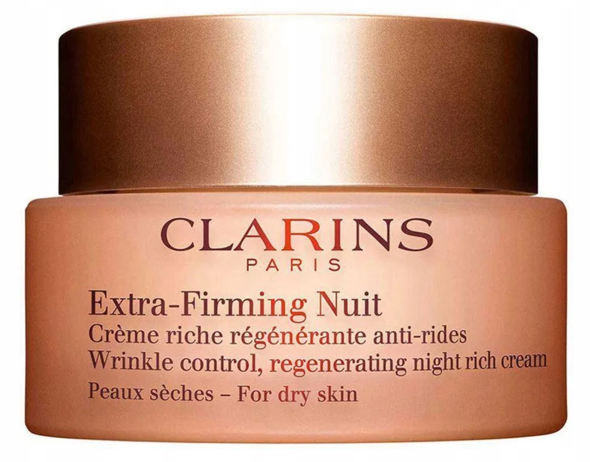 Clarins Extra zpevňující výživný krém pro suchou pleť, noční krém 50ml