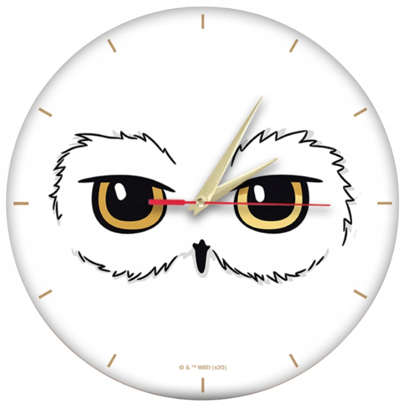 

Zegar Ścienny Matowy Harry Potter Sowa