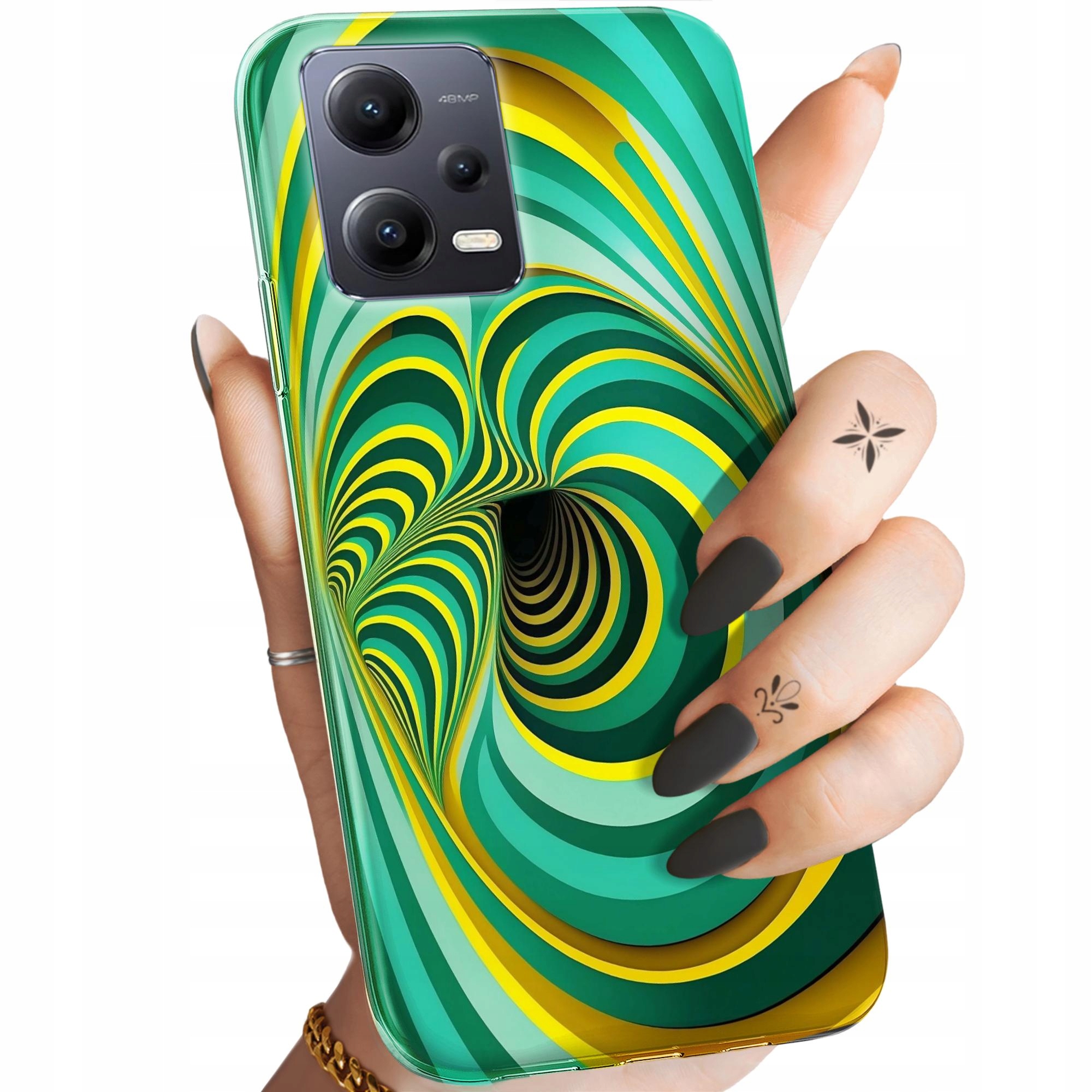 Etui Do Redmi Note 12 5G Poco X5 Iluzja Optyczna Złudzenie Obudowa