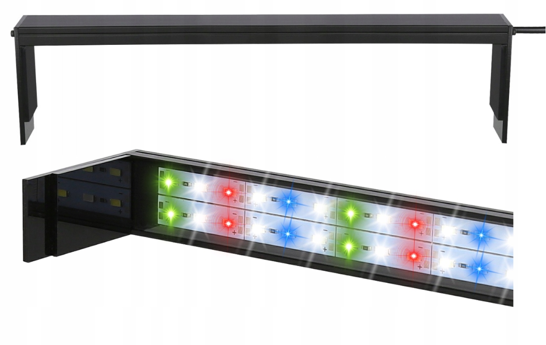 Levně Led Belka do akvária na míru 101-160cm Full Spectrum lampa do akvária