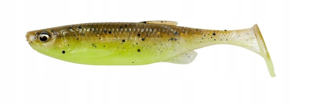 Przynęty gumowe Savage Gear Fat Minnow T-Tail 7,5cm 5g Green Pearl Yellow