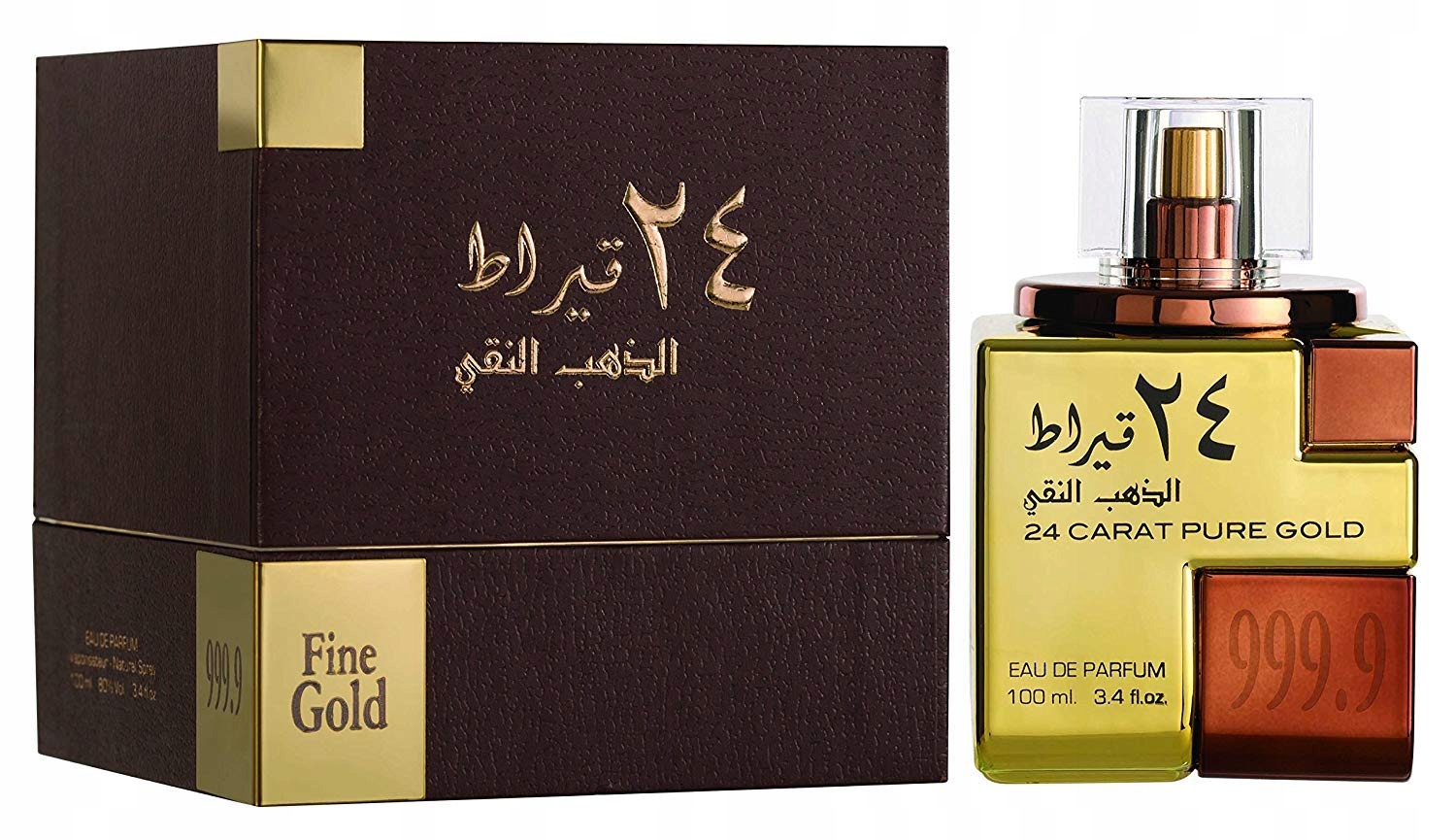 Lattafa 24 Carat Pure Gold Eau de Parfum – Unisex parfémovaná voda Edp