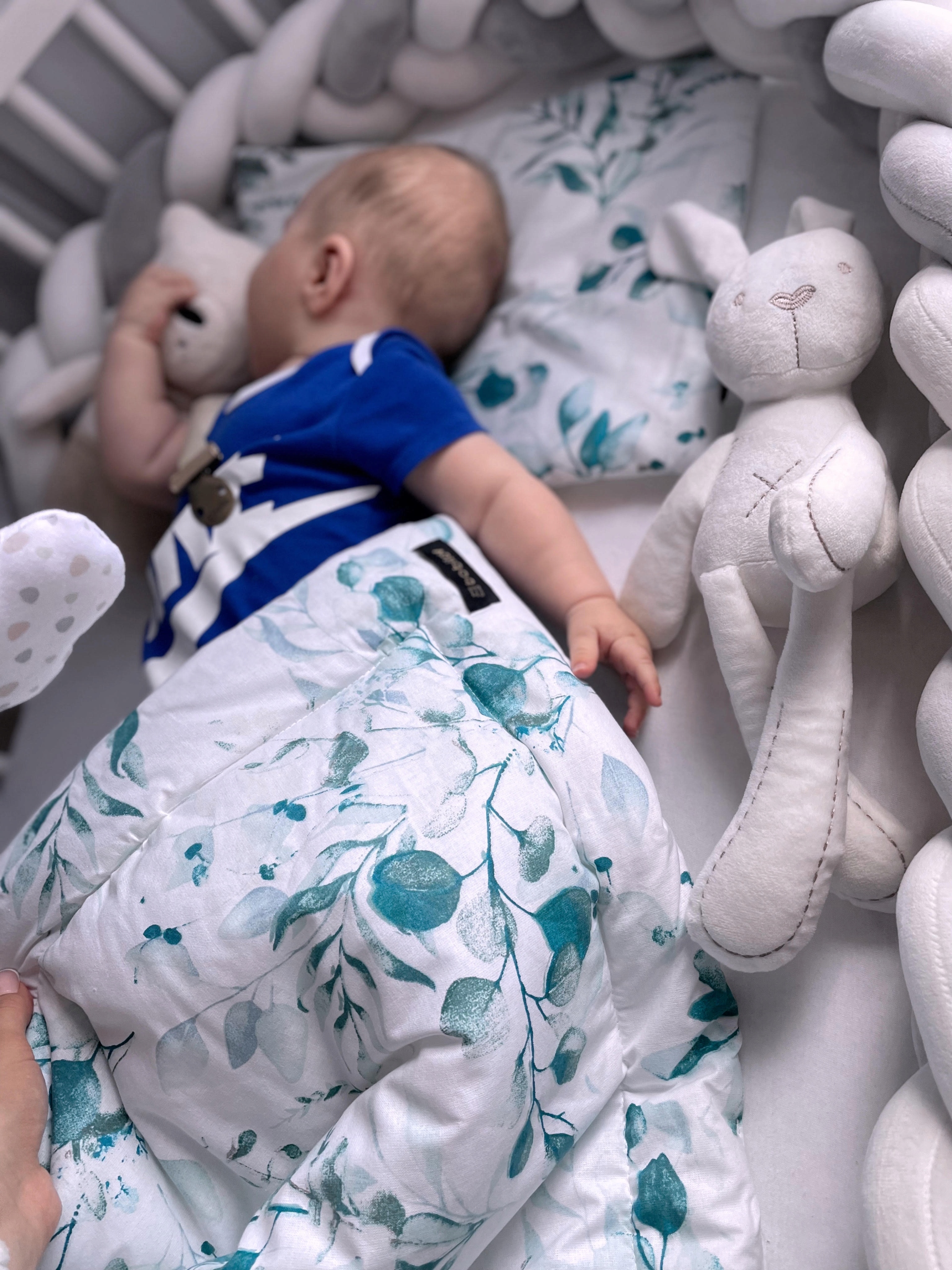 POŚCIEL DZIECIĘCA NIEMOWLĘCA DO PRZEDSZKOLA ŻŁOBKA 50x65 + GRATIS TORBA Długość kołdry 65 cm