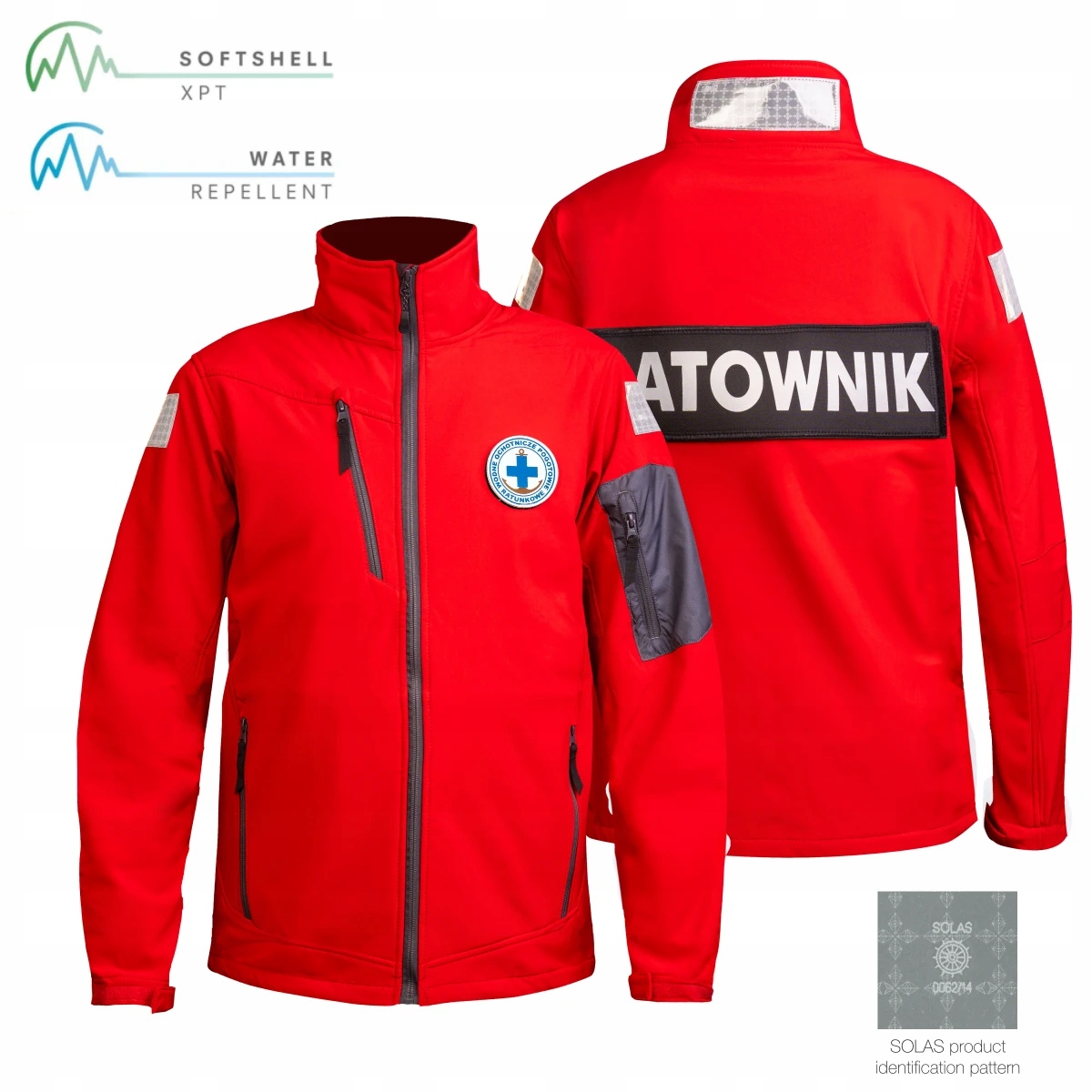 Softshell Regatta z odblaskami Solas S