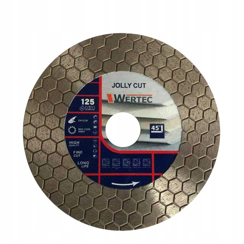 

Tarcza Wertec Jolly Cut 125mm do cięcia ukosowania