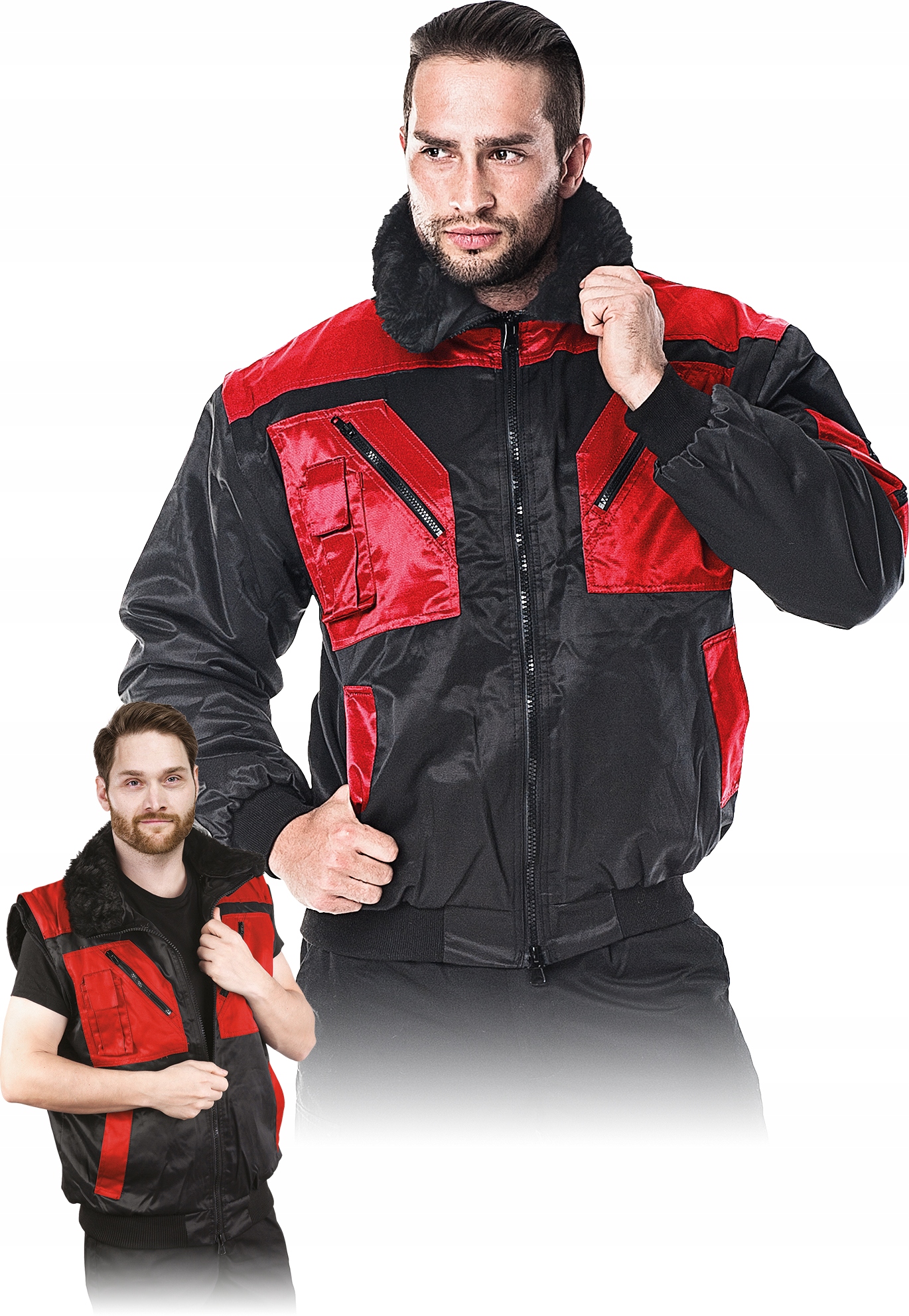 Zimní Bunda 4V1 Iceberg Zateplená Vesta velikost M