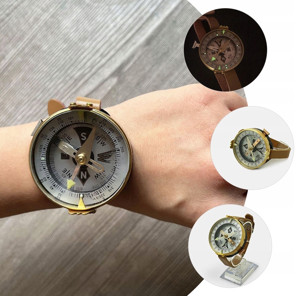 OBEJRZYJ KOMPAS SPERSONALIZOWANY ROSYJSKI TREKKING Marka bez marki