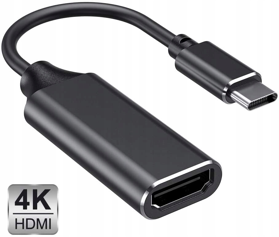 12098i28 HOPLAZA ADAPTER PRZEJŚCIÓWKA USB-C NA HDMI 4K THUNDERBOLT 3