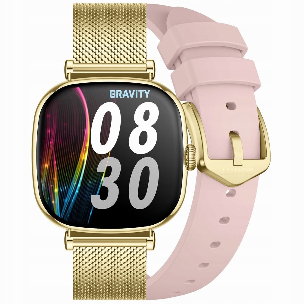 Chytré Hodinky Gravity GT32-1 Dodatečné Rozhovory Opasek (sg047a) Gravírování