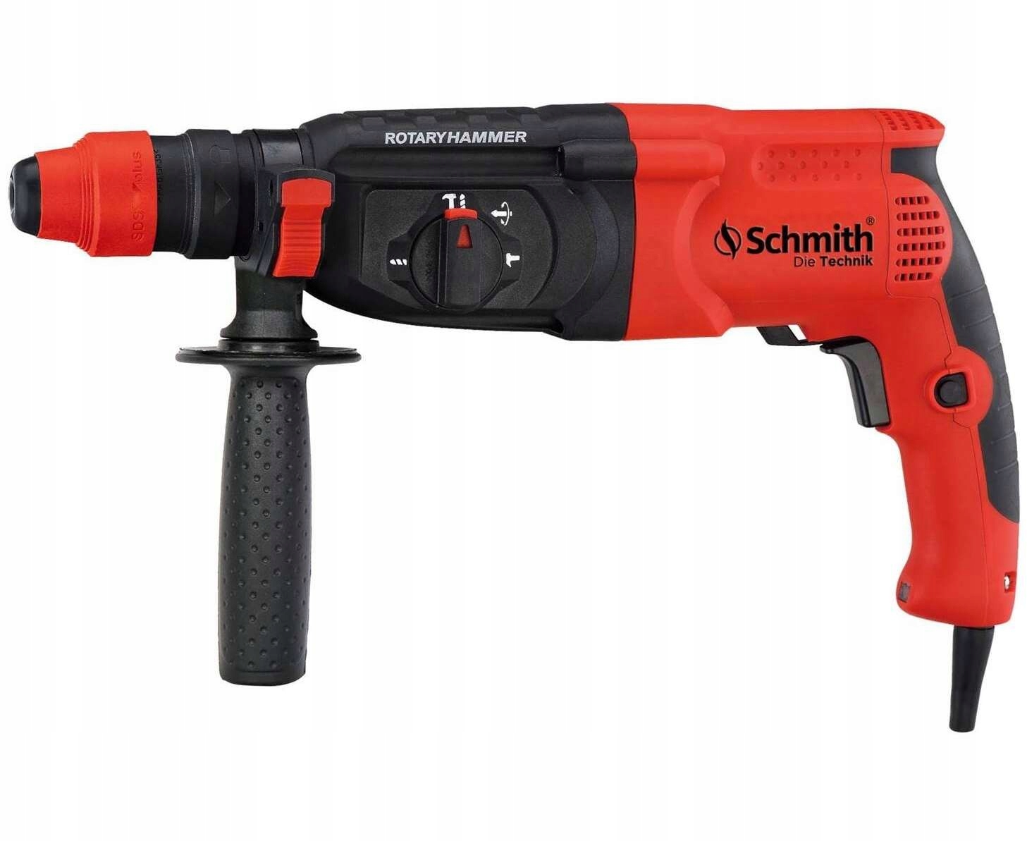 Elektrická Příklepová Vrtačka Sds+ 3J 800W Vrtáky A Dláta Schmith