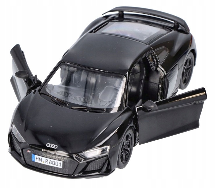 Автомобиль Audi черная металлическая модель игрушечный автомобиль Goki