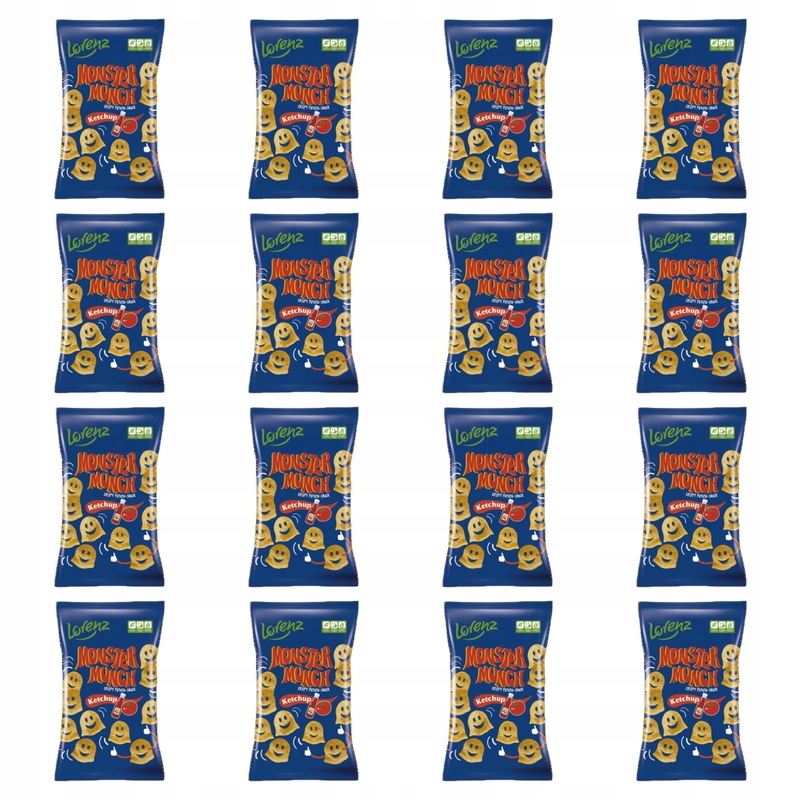 Monster Munch s příchutí kečupu 100 g X16
