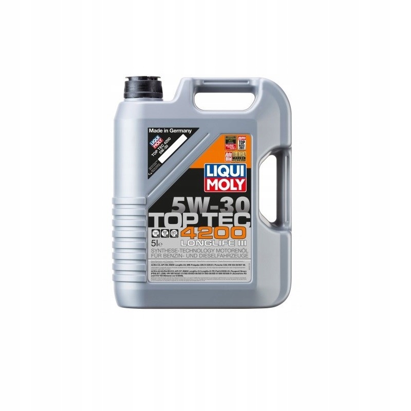 olej 5W30 LIQUI MOLY Top Tec 4200 5L 8973 507.00