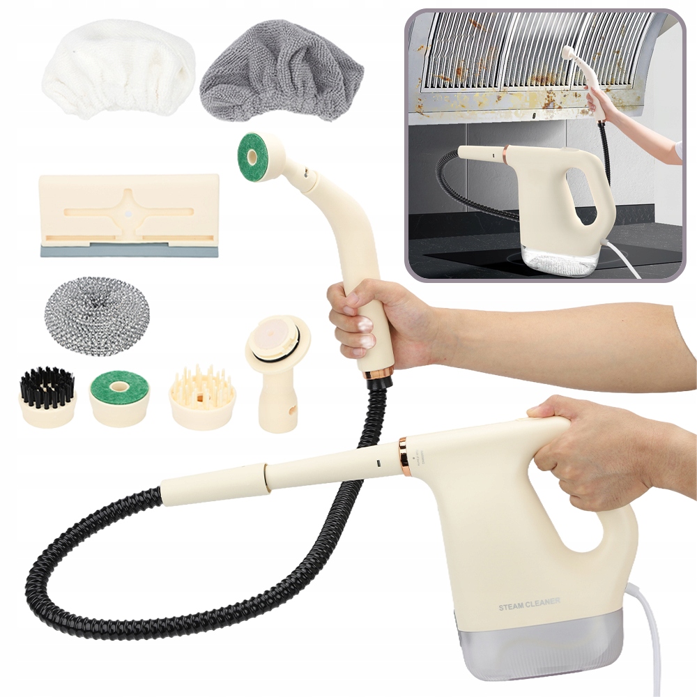 Ruční Parní Čistič 1200 W, Ruční Vysokotlaký Čisticí Stroj