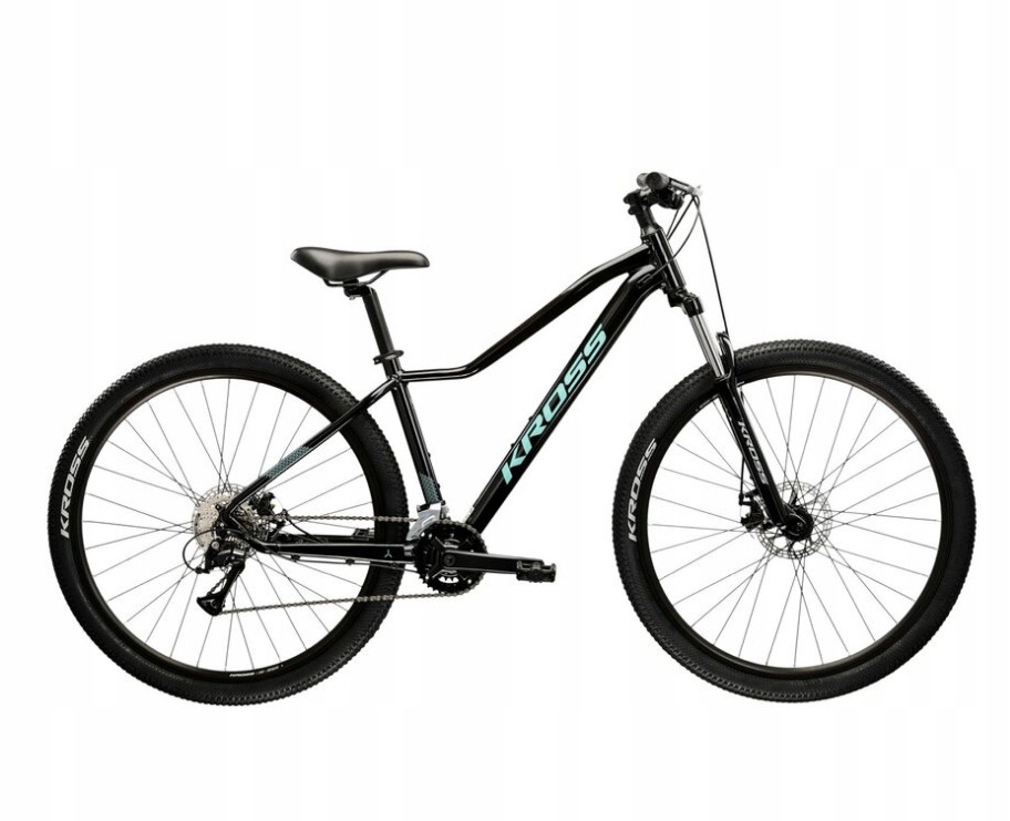 Rower Kross Lea 3.0 D 27,5 S Czarno Miętowy Połysk