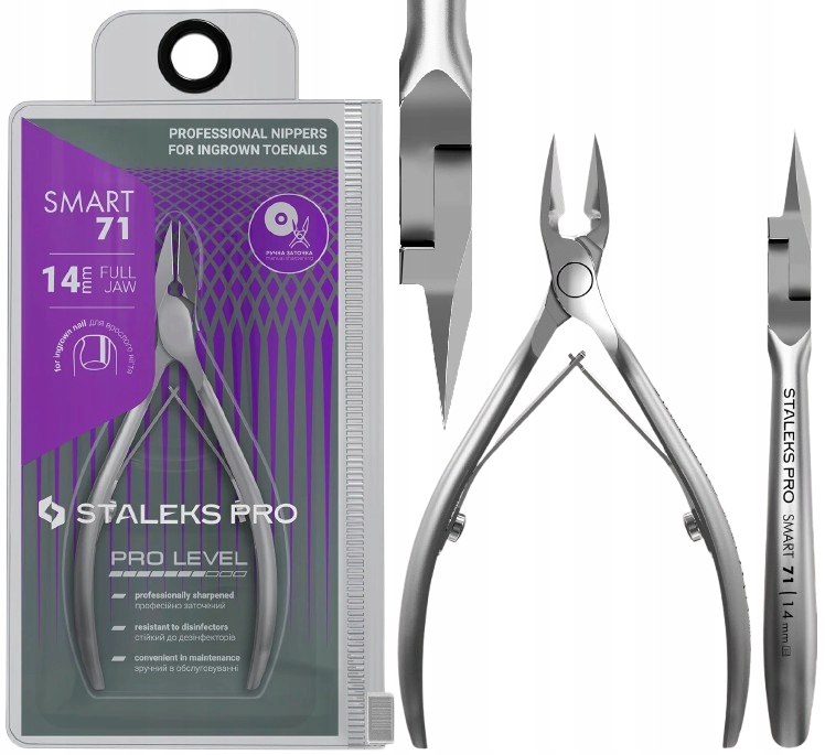 Profesionální kleště na zarůstající nehty Smart 71 14 mm Staleks