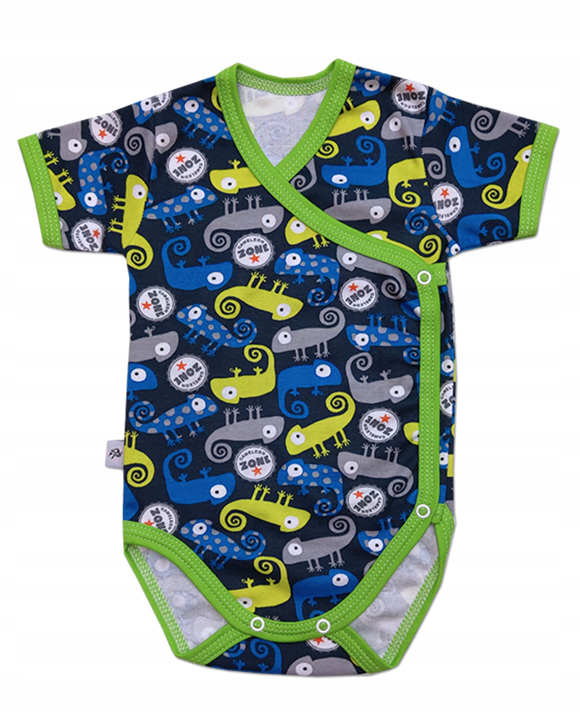 

Body Kopertowe Z Krótkim Rękawem Kameleony Roz.74