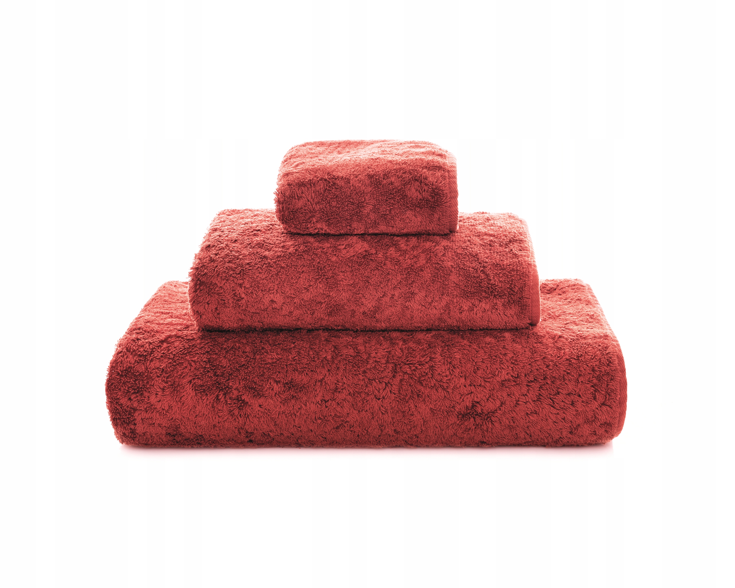 Výnimočne hrubý a mäkký kúpeľový uterák 70x140 MrTowel 800 g/m2 čerešňový