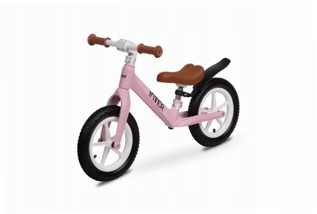 Rowerek biegowy Inter różowy