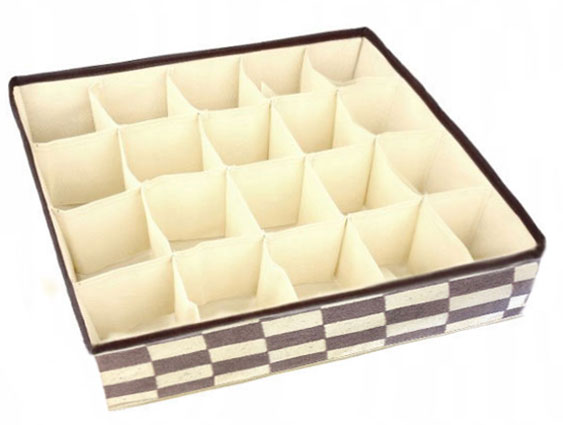 

Organizer Do Szuflady Na Skarpety Bieliznę Beż 20