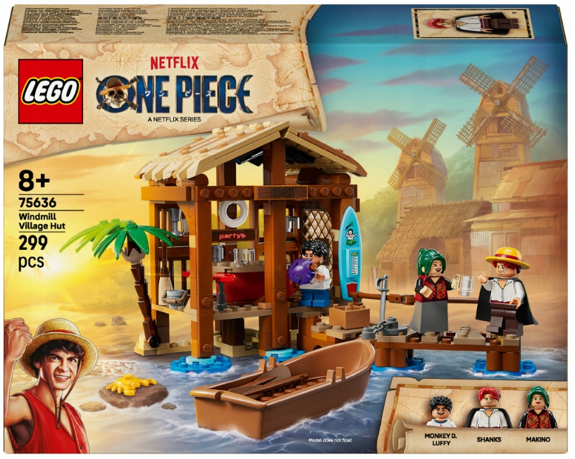 stavebnice Lego One Piece 75636 Chatka ve vesnici Fuusha