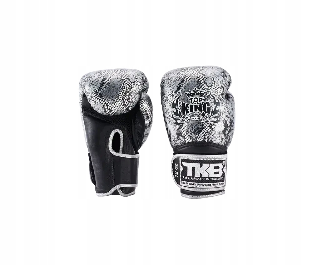 boxerské rukavice muay thai top king star snake air 16OZ Černá/sre