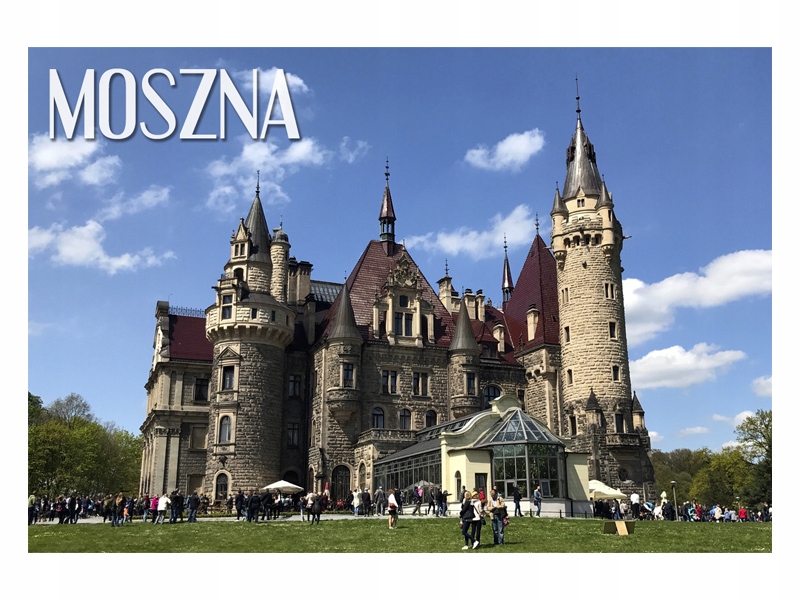 

Moszna -Pałac -Historia- Muzeum- Magnes na lodówkę