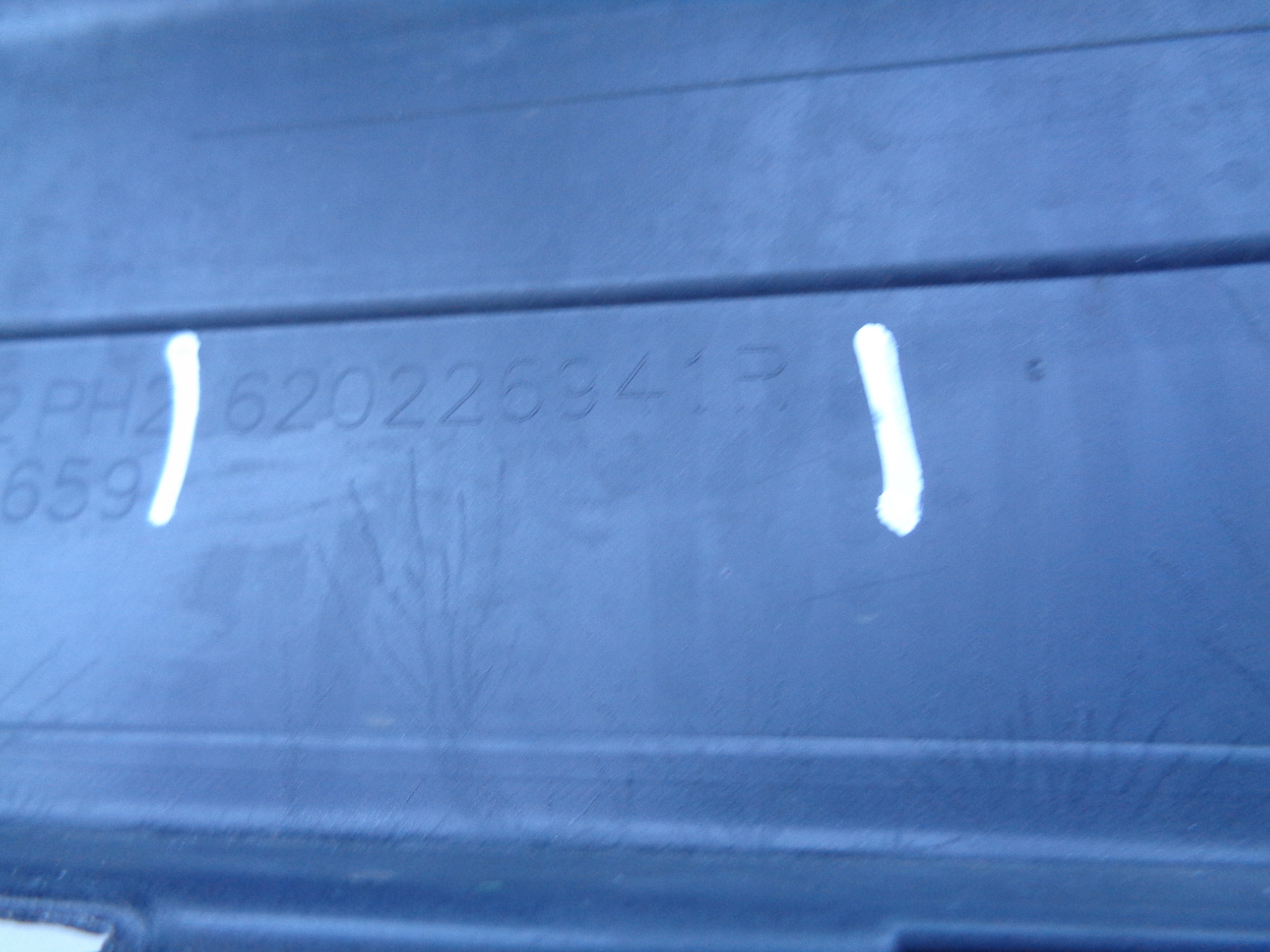 front bumper RENAULT TRAFIC III 21- LIFT IV NR 49333