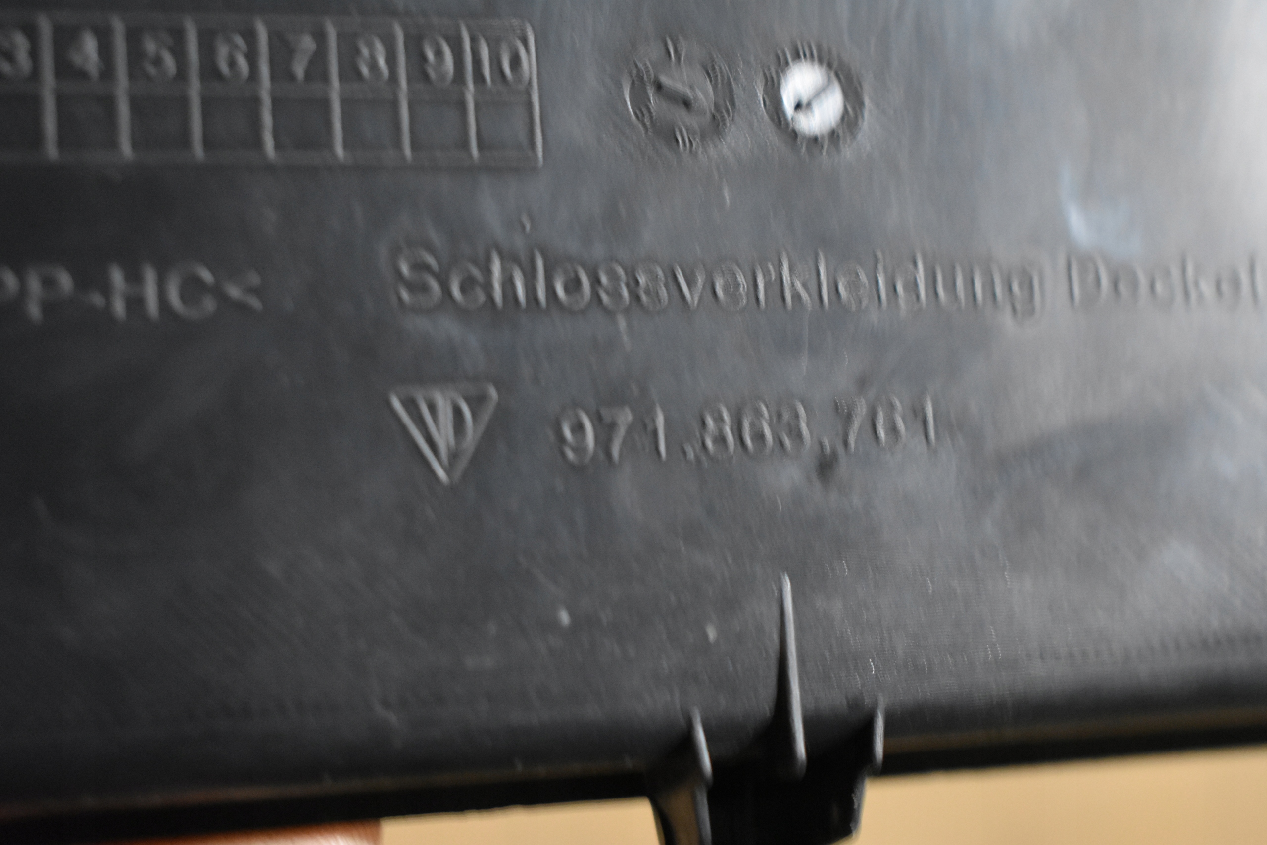 cover cap boot rear PORSCHE PANAMERA 971 1
