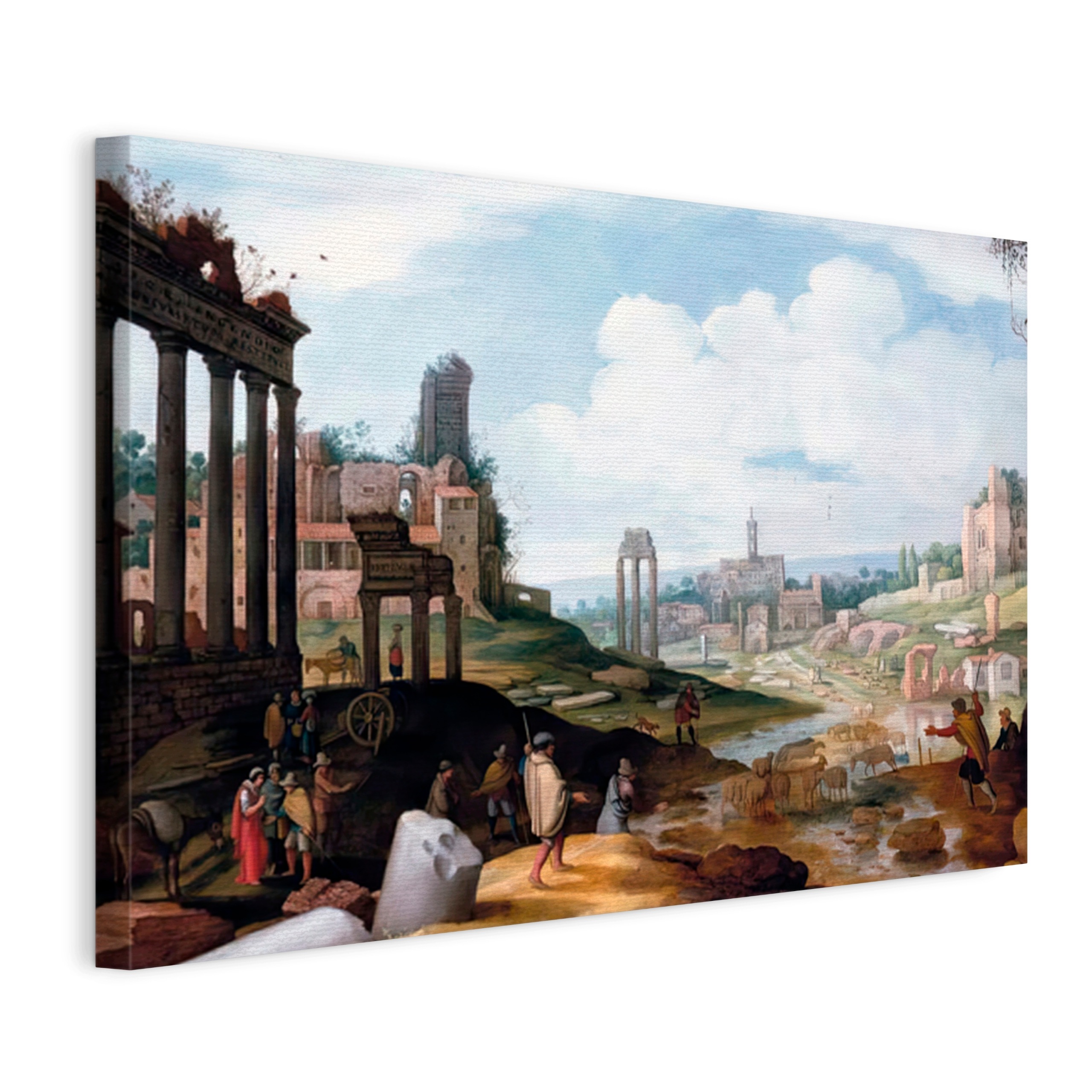 Obraz Na Plátne Willem Mladší Pohľad Na Fórum Romanum 120x80